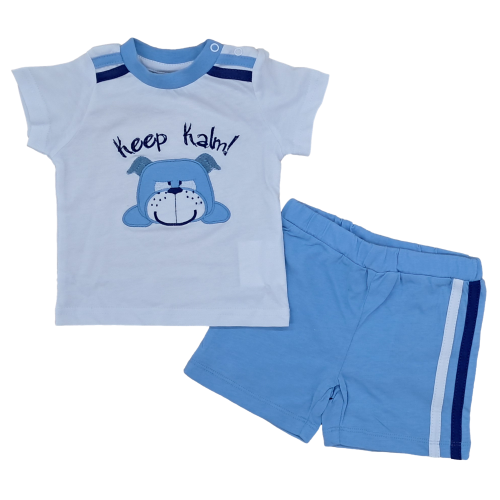 COMPLETO CORTO  GERSI   M  ART.CC13AG  TG.1-9MESI