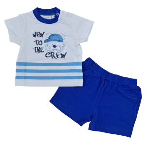 COMPLETO CORTO  GERSI   M  ART.CC11AG  TG.1-9MESI