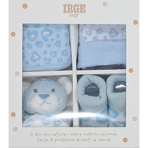 SET  REGALO  TIGROTTO  DOU DOU  CAPPELLINO BAVETTA SCARPETTA  X  IR1243