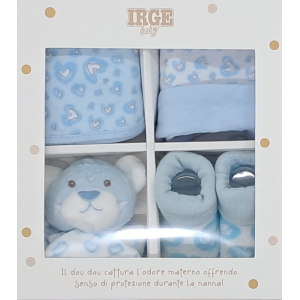 SET  REGALO  TIGROTTO  DOU DOU  CAPPELLINO BAVETTA SCARPETTA  X  IR1243