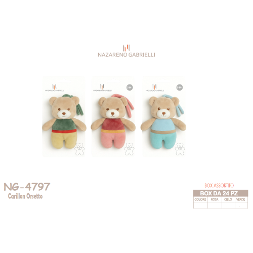 PUPAZZO CARILLON   NAZARENO GABRIELLI ART.NG4797