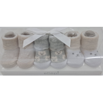 SCARPETTA COTONE CONF.3PZ F  ART.IX4040