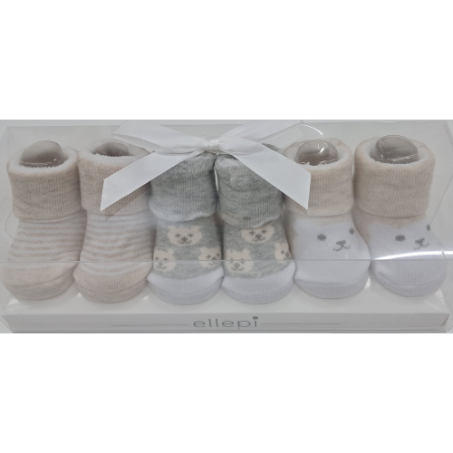 SCARPETTA COTONE CONF.3PZ F  ART.IX4040