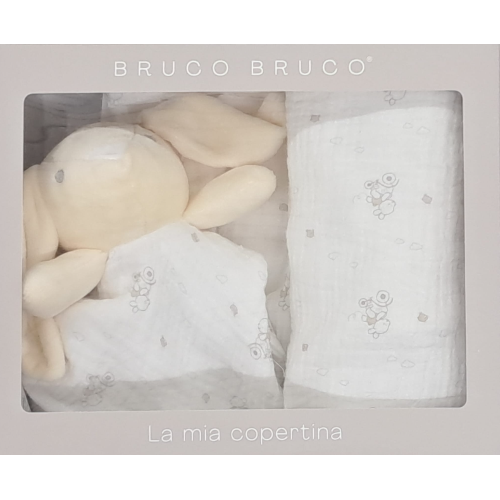 SET  REGALO COPERTA E DUDU' IL GIROTONDO  ART.KSM 309BR