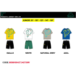 COMPLETO MEZZA MANICA  KAPPA   M ART.80B6K0042T  TG.8-16ANNI