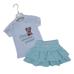 COMPLETO  2PZ F  KITTY KISS   ART.5335/4915   TG.3-7