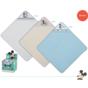 ACCAPPATOIO SPUGNA  MICKEY M  AUM248WD 3PZ  E4521