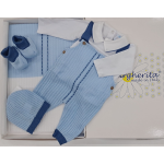 SET CORREDINO COTONE  4PZ LA MARGHERITA M   ART.M175  TG.0-1MESI