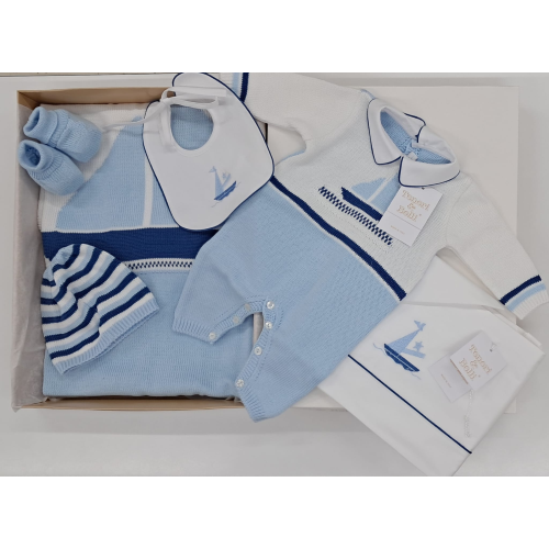 SET CORREDINO  COTONE 6PZ TENERI E BELLI  M  ART.TC457  TG.1/3MESI