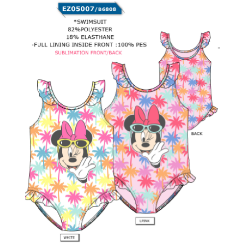 COSTUME   MARE INTERO MINNIE F  ART.EZ05007   TG.12-36MESI