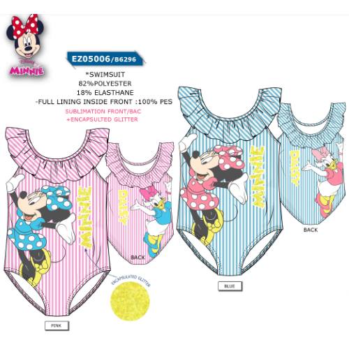 COSTUME   MARE INTERO MINNIE F  ART.EZ05006   TG.12-36MESI