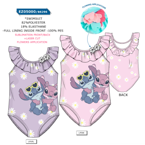 COSTUME   MARE INTERO STITCH  F  ART.EZ05000   TG.12-36MESI
