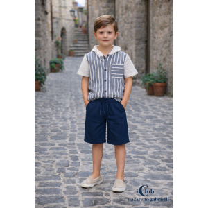 COMPLETO   TESSUTO 2PZ NAZARENO GABRIELLI ART.NG4472  TG.9-30MESI