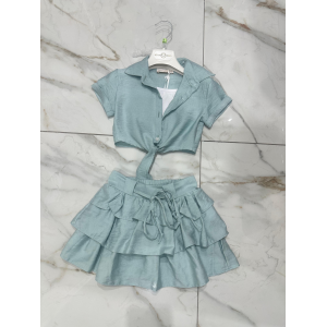 COMPLETO  TESSUTO 3PZ F  KITTY KISS   ART.5467C   TG.3-7ANNI