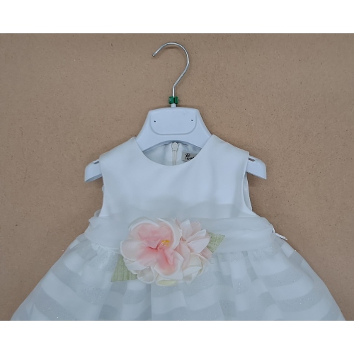VESTINA BATTESIMO  PAMAR BABY  F ART.002651BR  TG.9-24MESI