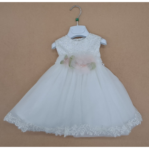 VESTINA BATTESIMO  PAMAR BABY  F ART.002652B  TG.9-24MESI