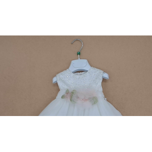 VESTINA BATTESIMO  PAMAR BABY  F ART.002652B  TG.9-24MESI