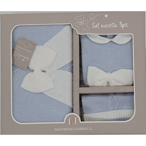 COMPLETO 3PZ  LANA  NAZARENO GABRIELLI X  ART.NG3488 DIS14 ASS.1 TG.0/1-1/3