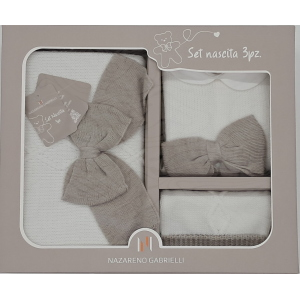 COMPLETO 3PZ  LANA  NAZARENO GABRIELLI X  ART.NG3488 DIS14 ASS.1 TG.0/1-1/3