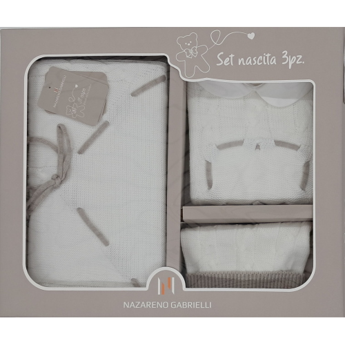 COMPLETO 3PZ  LANA  NAZARENO GABRIELLI X  ART.NG3488 DIS13  TG.0/1-1/3