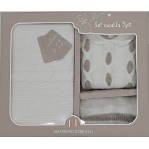 COMPLETO 3PZ  LANA  NAZARENO GABRIELLI X  ART.NG3488 DIS12  TG.0/1-1/3
