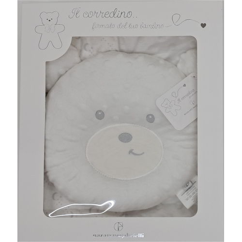 SET REGALO COPERTINA PILE +CUSCINO  NAZARENO GABRIELLI  ART.NG4747