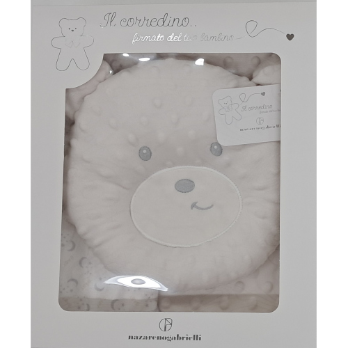 SET REGALO COPERTINA PILE +CUSCINO  NAZARENO GABRIELLI  ART.NG4747