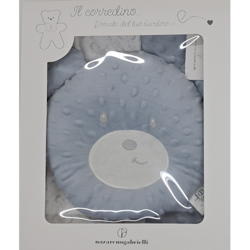 SET REGALO COPERTINA PILE +CUSCINO  NAZARENO GABRIELLI  ART.NG4747