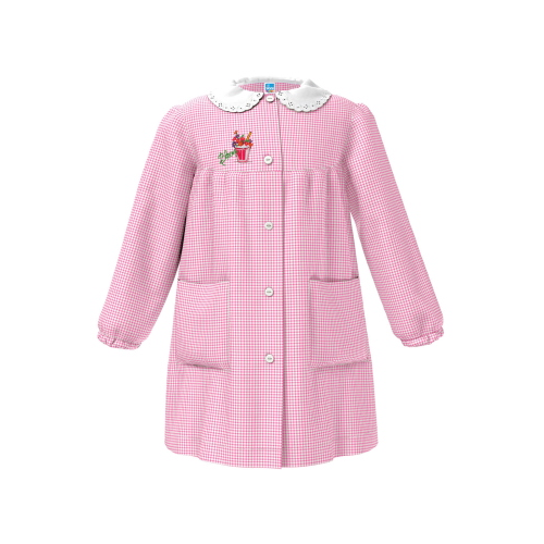 GREMBIULE ASILO SIGGI F ART.33GR4335ROSA  TG.2-6ANNI