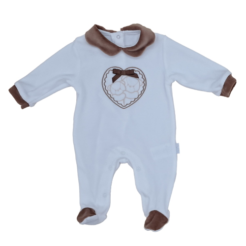 TUTINA  CINIGLIA  LES JOLIES  F  ART.LJ244 DIS.41  TG.0/1-3/6MESI