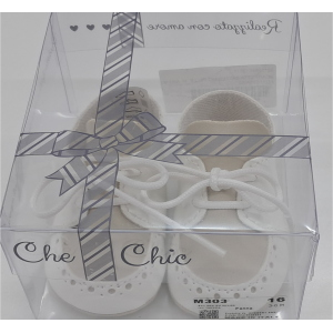 SCARPETTA  PELLE CHECH M   ART.M303  TG.16-19