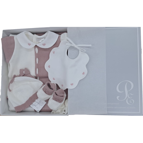 SET CORREDINO  LANA  5PZ  PRIME EMOZIONI  F  ART.4211B  TG.0/1-1/3MESI