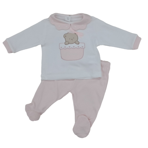 CLINICO  CALDO COTONE  LES JOLIES  F  ART.LJ231 DIS.50  TG.0/1-3/6MESI