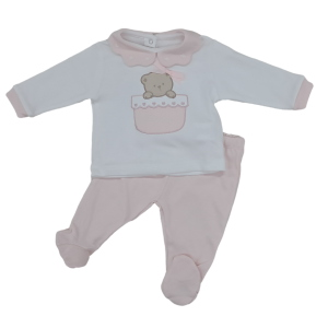 CLINICO  CALDO COTONE  LES JOLIES  F  ART.LJ231 DIS.50  TG.0/1-3/6MESI