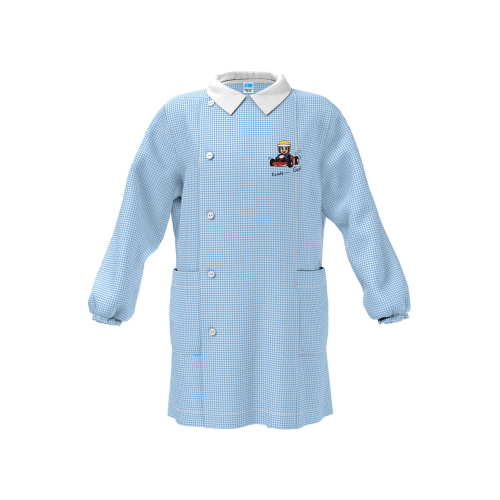 GREMBIULE ASILO SIGGI M  ART.33GR4354CIELO  TG.2-7ANNI