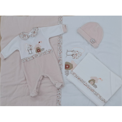 TUTINA CINIGLIA  LE CHICCHE F  ART.TU9020  TG. 1-3MESI