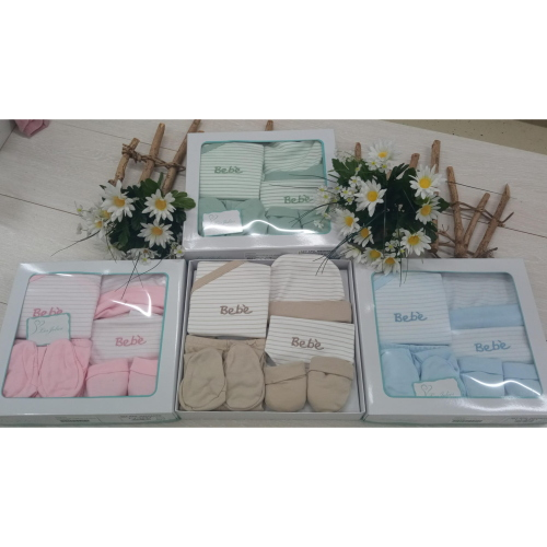 COMPLETO 5PZ  INTERLOK  ART. NG3591   TG.0/1-1/3MESI