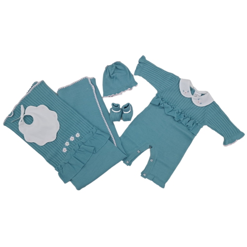 SET CORREDINO  LANA  5PZ  PRIME EMOZIONI  F  ART.4231D  TG.0/1-1/3MESI