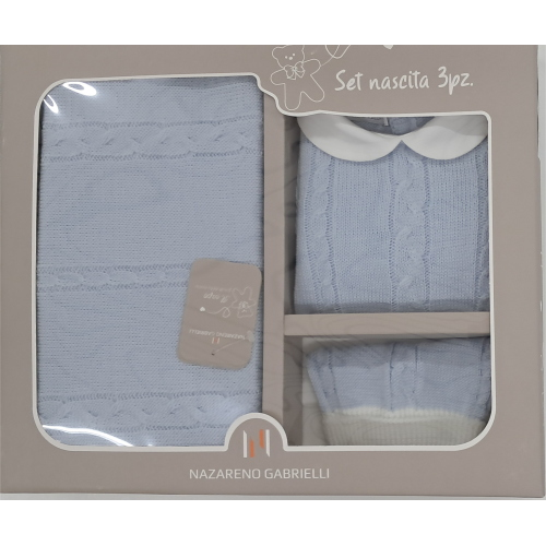 COMPLETO 3PZ  LANA  NAZARENO GABRIELLI X  ART.NG3488 DIS11  TG.0/1-1/3