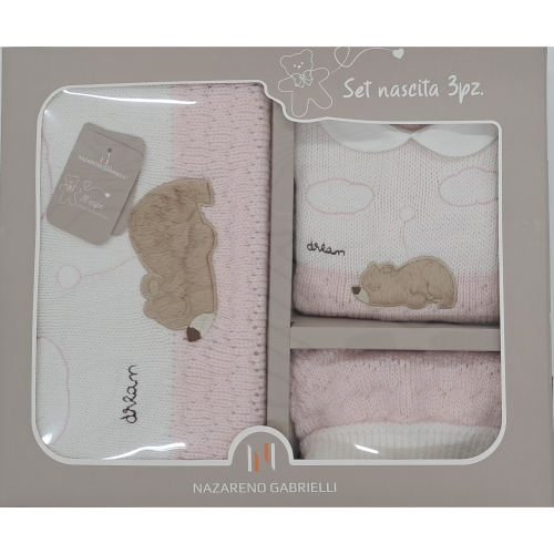 COMPLETO 3PZ  LANA  NAZARENO GABRIELLI X  ART.NG3488 DIS15  TG.0/1-1/3