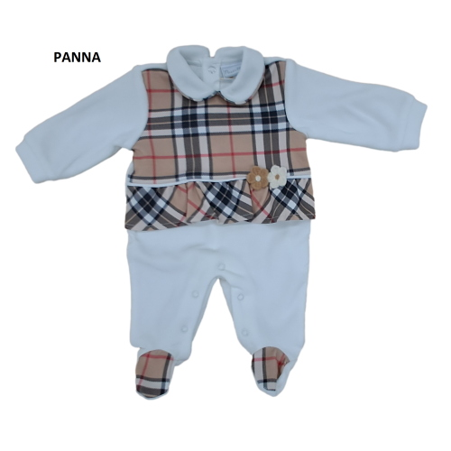 TUTINA  CINIGLIA BARBERIS PASTELLO F  ART.TC0028AH  TG.0-6MESI