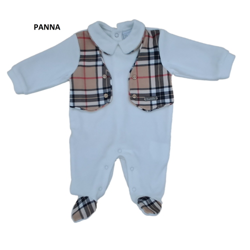 TUTINA  CINIGLIA BARBERIS PASTELLO M  ART.TC28AH  TG.0-6MESI