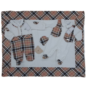 TUTINA  CINIGLIA BARBERIS PASTELLO M  ART.TC28AH  TG.0-6MESI