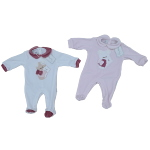 TUTINA  CINIGLIA  LES JOLIES  F  ART.LJ244 DIS.44  TG.0/1-3/6MESI
