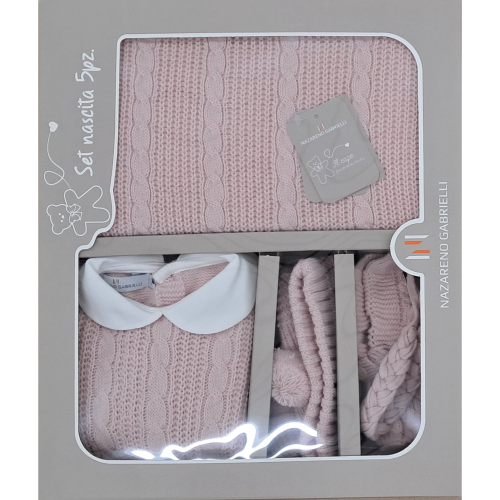COMPLETO 5PZ  LANA  NAZARENO GABRIELLI X  ART.NG3489 ASS1  TG.0/1-1/3