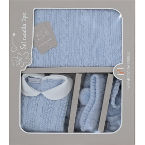 COMPLETO 5PZ  LANA  NAZARENO GABRIELLI X  ART.NG3489 ASS1  TG.0/1-1/3
