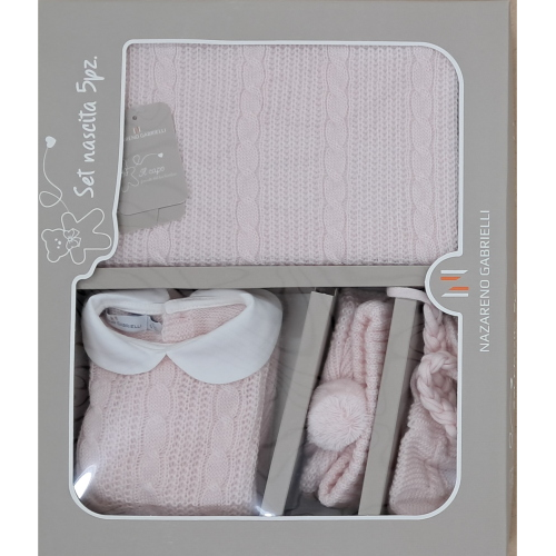 COMPLETO 5PZ  LANA  NAZARENO GABRIELLI X  ART.NG3489 ASS1  TG.0/1-1/3