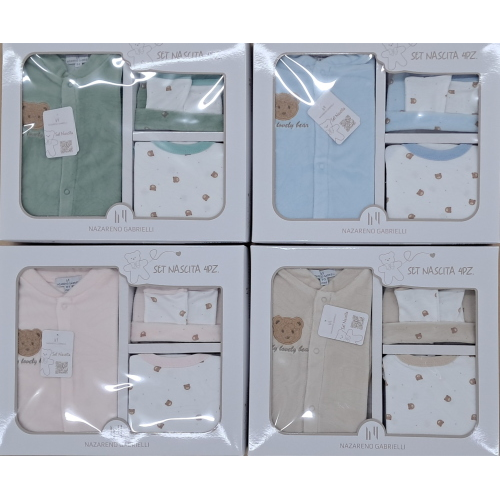 COMPLETO 4PZ  CINIGLIA ART. NG3590   TG.0/1-3/6