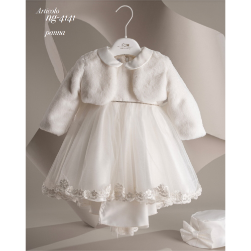 VESTINA BATTESIMO  NAZARENO GABRIELLI  F ART.NG4141   TG.6/9-9/12MESI